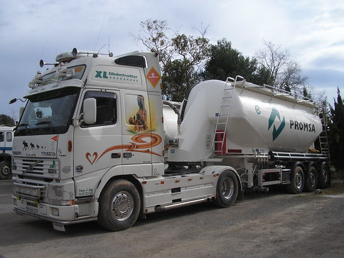 Volvo de transport de morter sec
