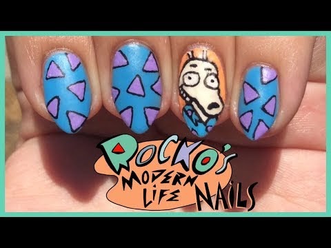 Cartoon Nail Art Tutorial
