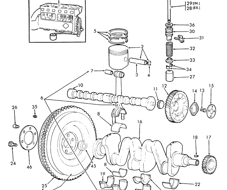 Ford 9n Parts Diagram
