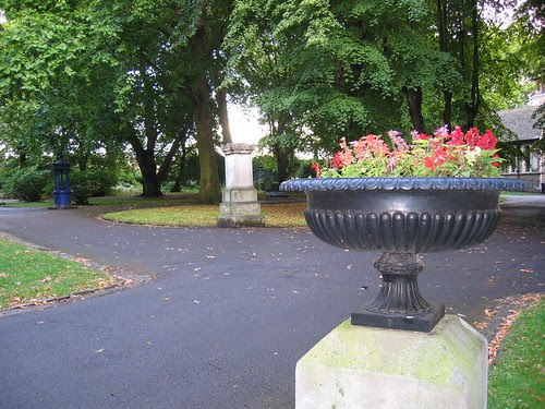 Handyside drinking fountain at St Pancras Old Church, London