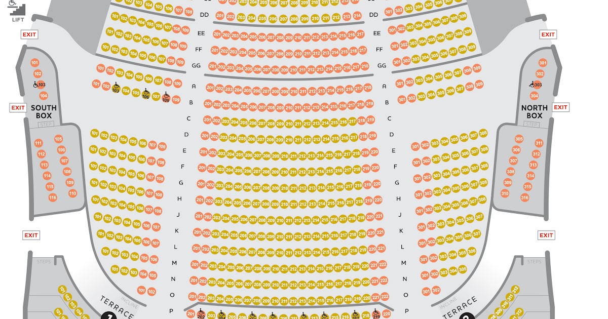 Orchestra Hall Seating Chart