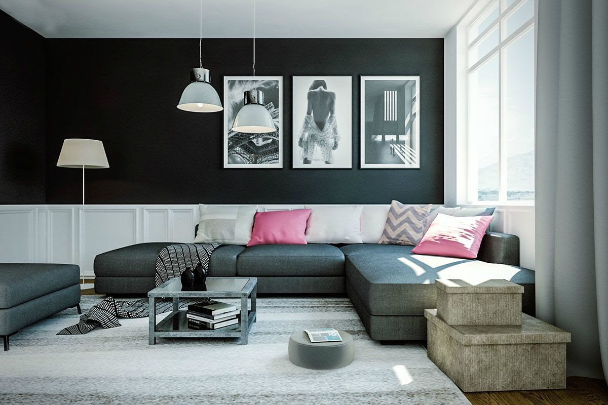 Go Dark And Dramatic Tips To Decorate Your Home With Dark Wall Colours