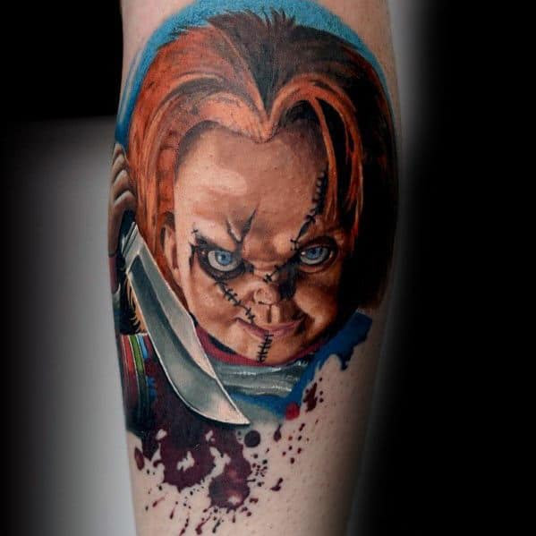 Chucky And Tiffany Couple Tattoos