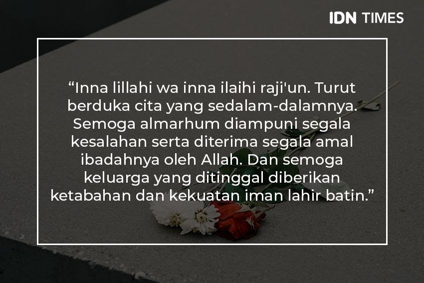 Ucapan Duka Cita Untuk Perempuan Dalam Islam Ide Kata Kata Ucapan