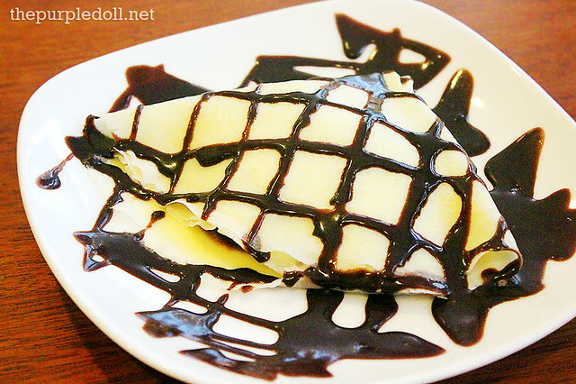 Palatschinken mit Nougat - Crepes with Banana and Nutella (P150)