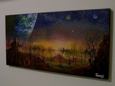 SF art by Tony Taj