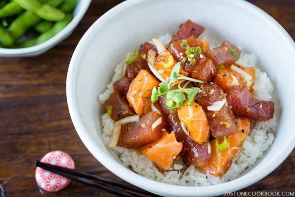 Poke Bowl | Easy Japanese Recipes at JustOneCookbook.com