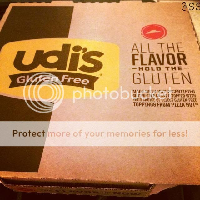 Udi's Gluten Free Pizza Hut Pizza