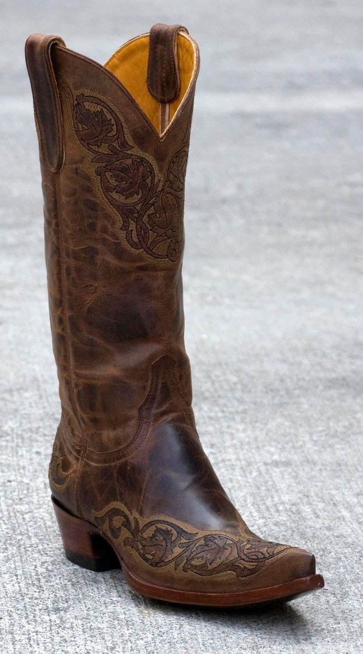 Cowboy Boots :) love the worn look of these!