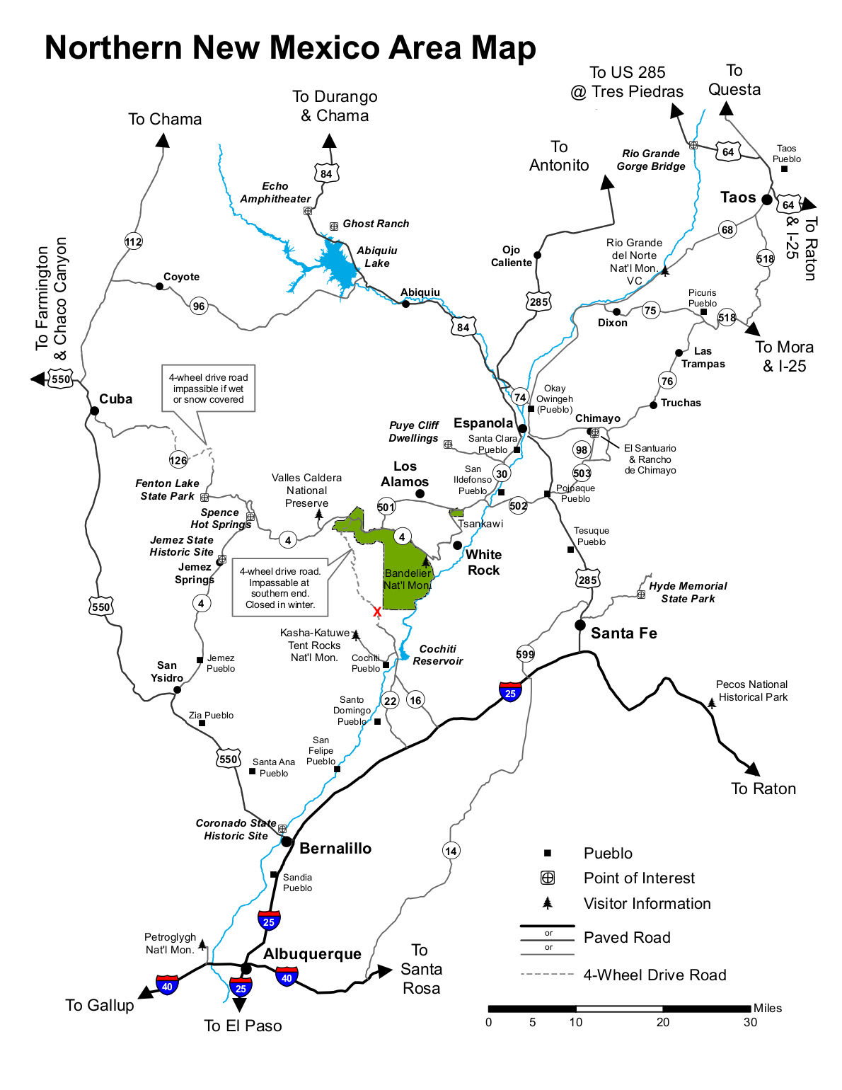 Bandelier National Monument Map Gadgets 2018