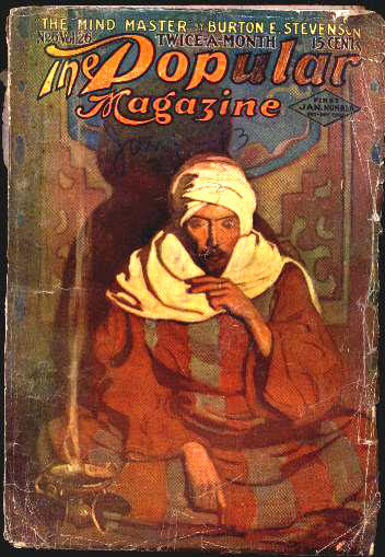 N.C. Wyeth cover for The Popular Magazine issue dated January 1, 1913, courtesy the FictionMags Index N.C. Wyeth cover for The Popular Magazine issue dated January 1, 1913, courtesy the FictionMags Index