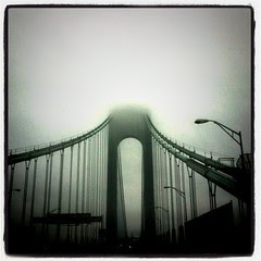 Verrazano Bridge Under Clouds