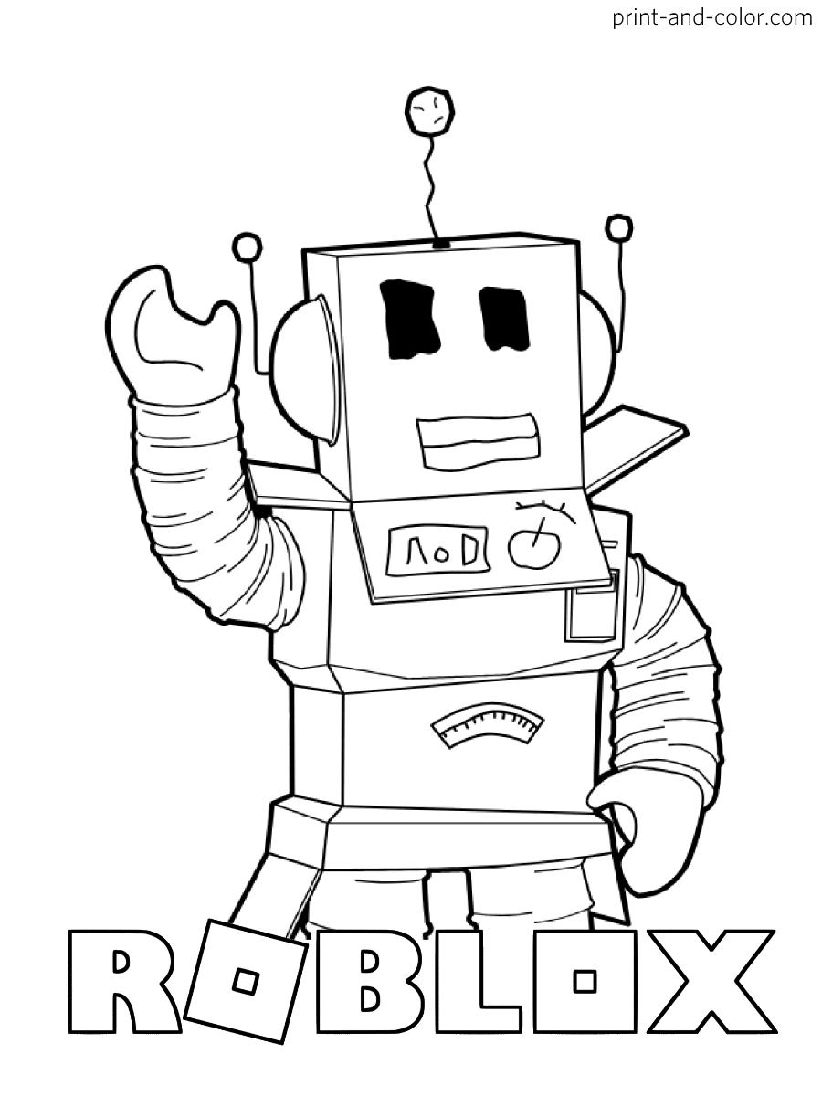 Coloring Pages For Kids Roblox Hd Football