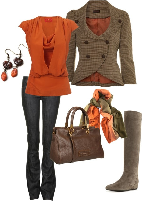 Definitely a 'yes, let's do some autumn strollin' for me :) -"Autumn outfit" by clarastampa on Polyvore