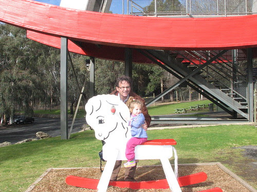 Big and little Rocking Horse Gumeracha