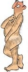 1057885-Royalty-Free-Clip-Art-Illustration-Of-A-Hairy-Nude-Shy-Man-Covering-Himself-Up-With-His-Arms