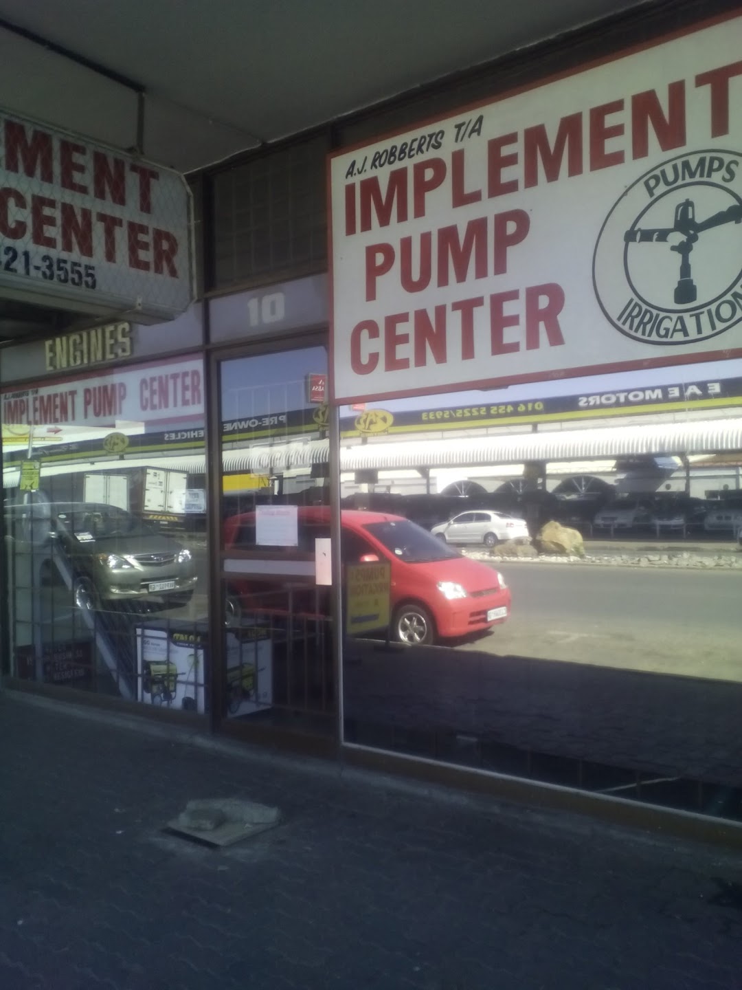 Implement Pump Center