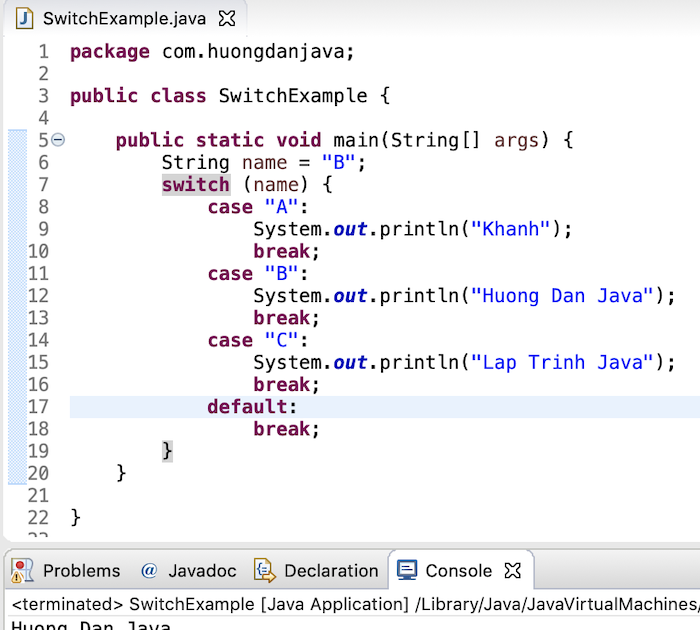 switch statement example in javascript - Javascript Nerd Answer