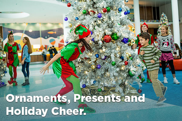 Ornaments, Presents and Holiday Cheer.