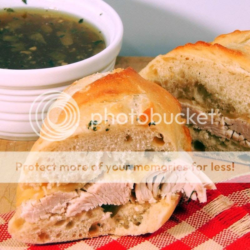 Slow Cooker Turkey Dip Sandwiches