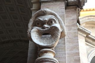 A – Rome – carved face