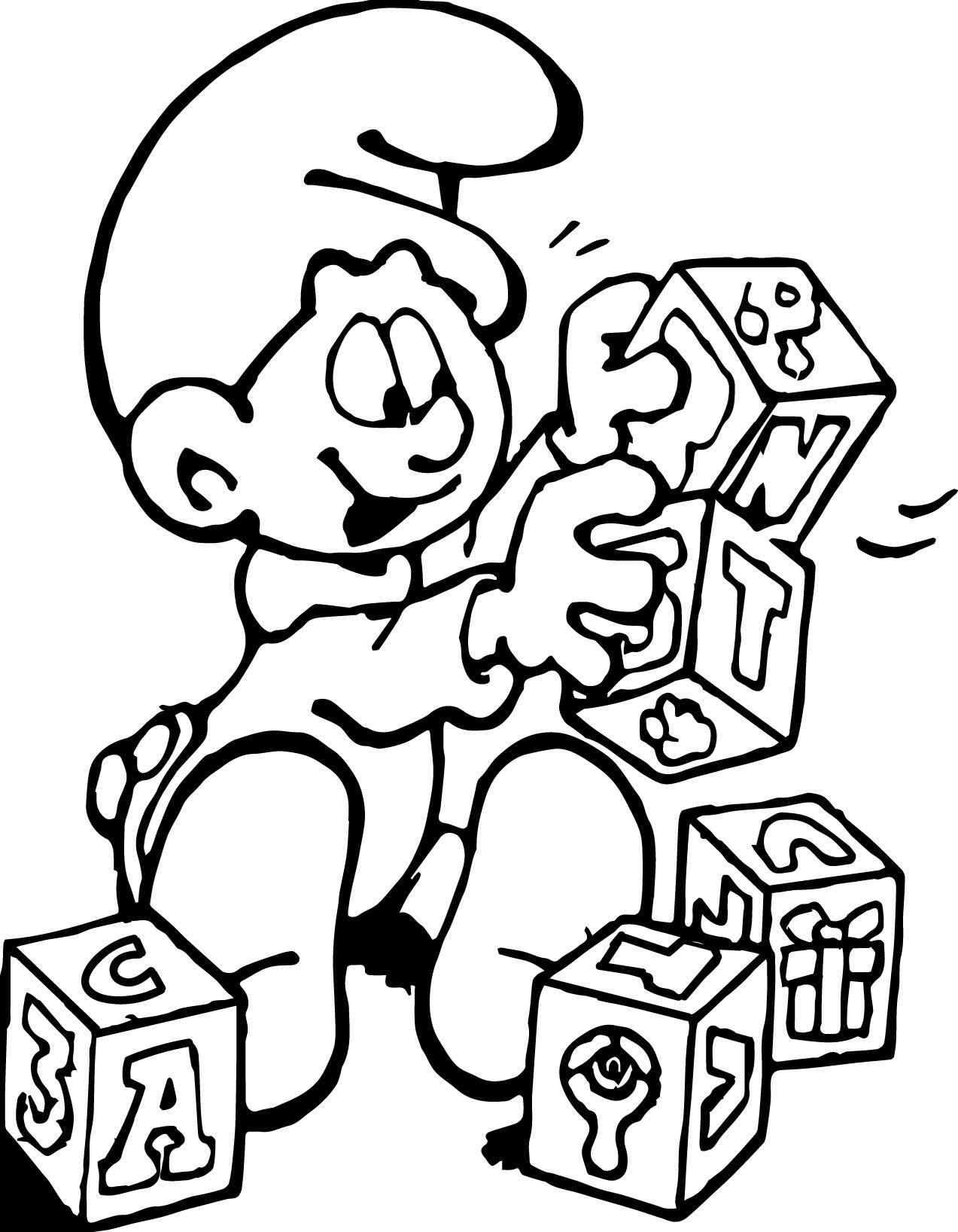 Download 119+ Knit Baby Block Coloring Pages PNG PDF File - Free PSD