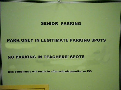 senior parking