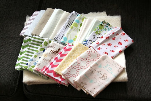 Charity quilt fabrics