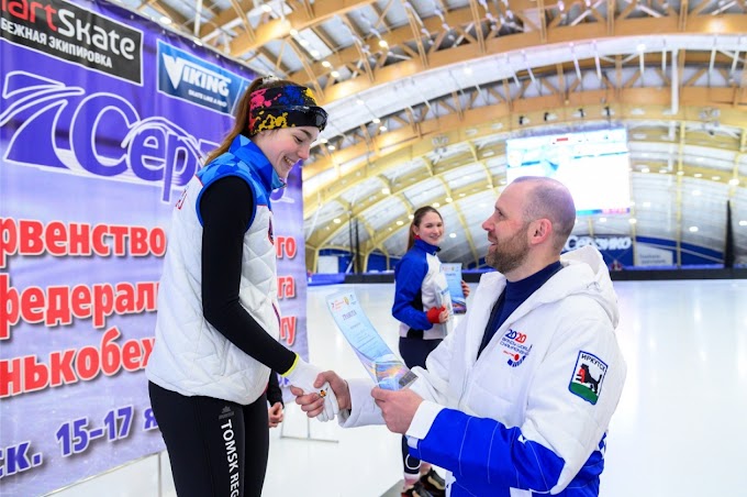 Около 160-ти конькобежцев поучаствовали во втором этапе первенства СФО в Иркутске