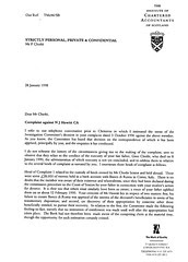 ICAS whitewash investigation of Norman Howitt page 1