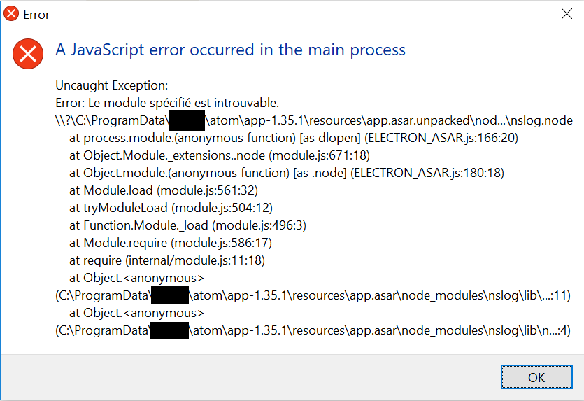 Java error exception has occurred. Ошибка JAVASCRIPT Error occurred in the main process. Ошибка JAVASCRIPT.