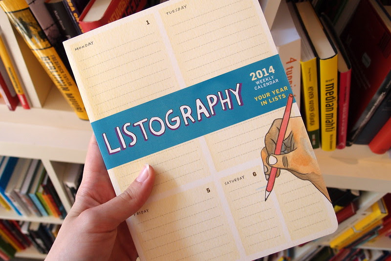 listography calendar