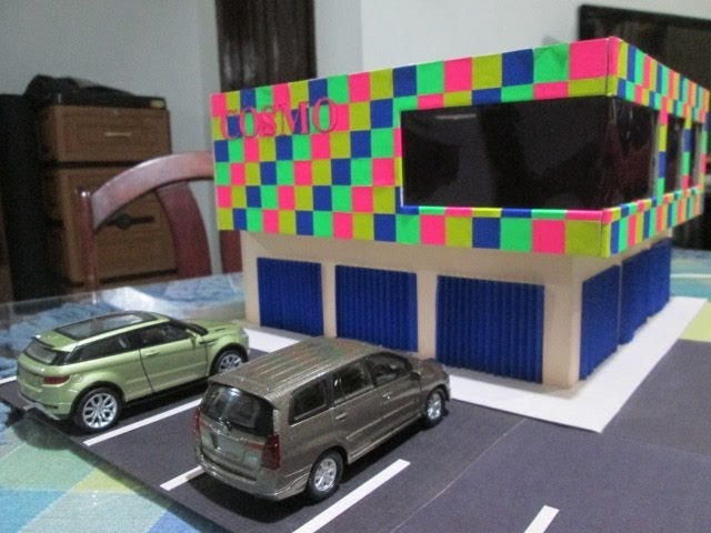Miniatur Rumah Minimalis Dari Kardus - Inspirasi Desain Rumah 2019