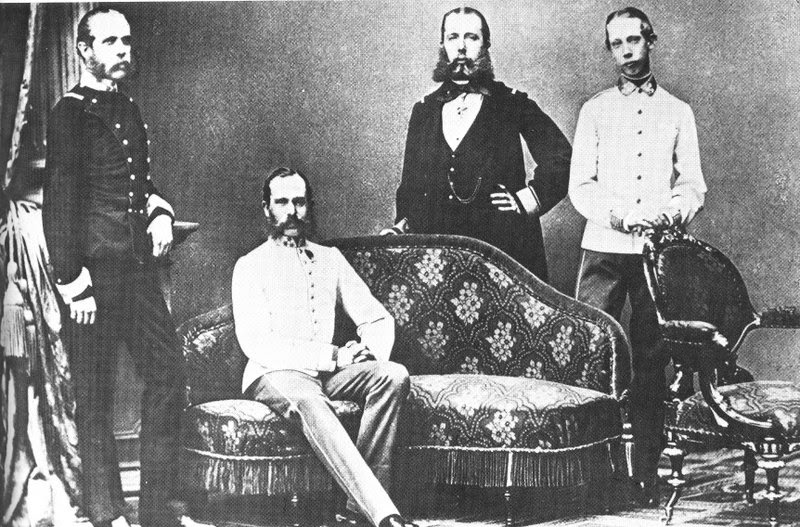 File:Franz Joseph Austria with Brothers.jpg