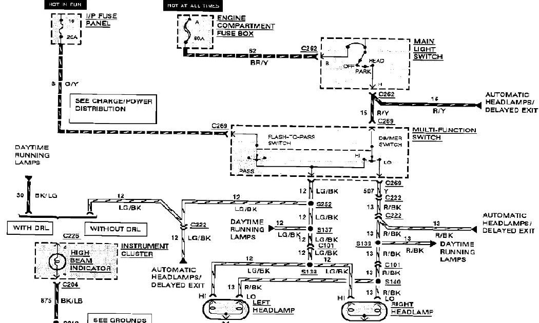 .Lincoln Navigator Wiring-Diagram From Fuse To Switch - .Lincoln
