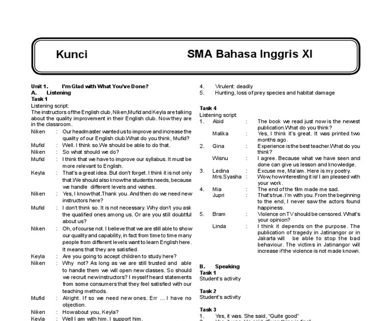 ⁂ Download kunci jawaban lks zamrud kelas 8 bahasa inggris pics