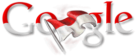 Doodle for Indonesian Independence Day