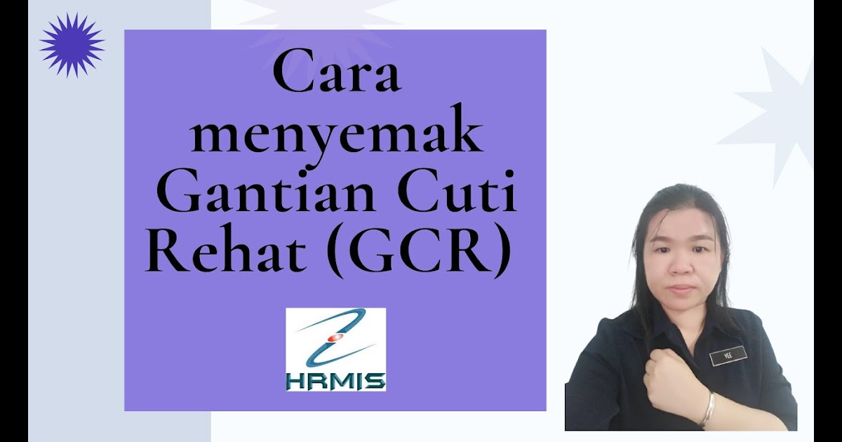 Pekeliling Gantian Cuti Rehat  Permohonan untuk bercuti keluar negara