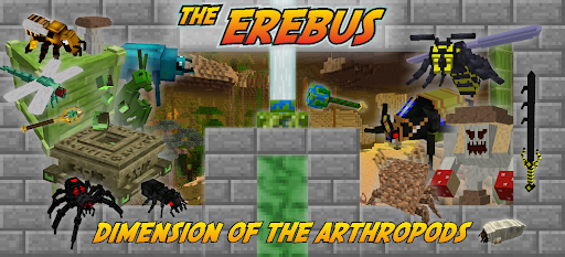 Minecraft あの虫modがバージョン1 12 2に対応 The Erebus Mod紹介 まいんくらふと備忘録