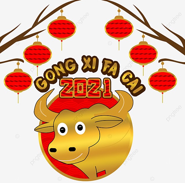 Gong Xi Fat Cai China New Year Flat Design With Gong Xi Fa Cai Vector