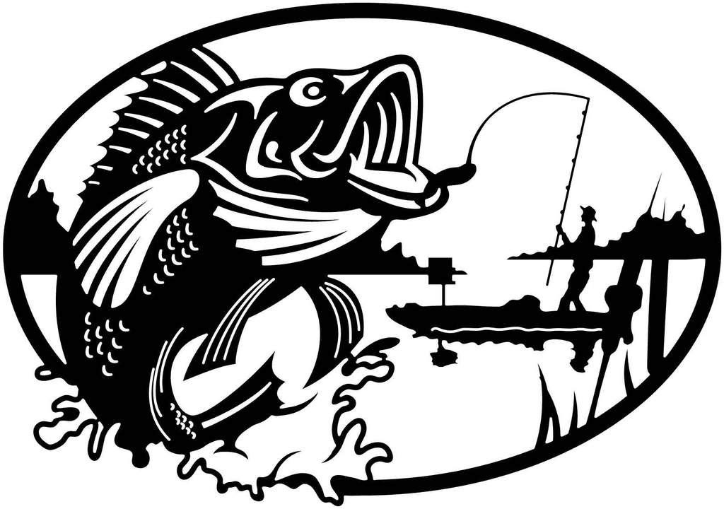 Gone Fishing Free SVG, PNG And DXF Download