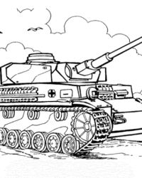 Malvorlagen Panzer Ausmalbilder