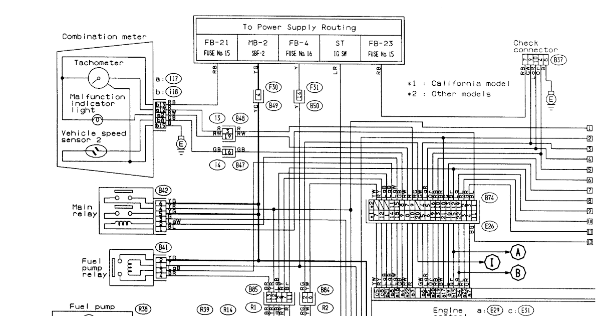 2004 Subaru Forester Radio Wiring - Cars Wiring Diagram