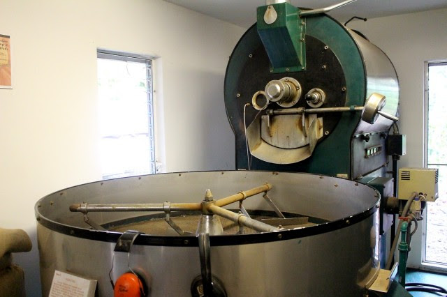Roasting and cooling the beans