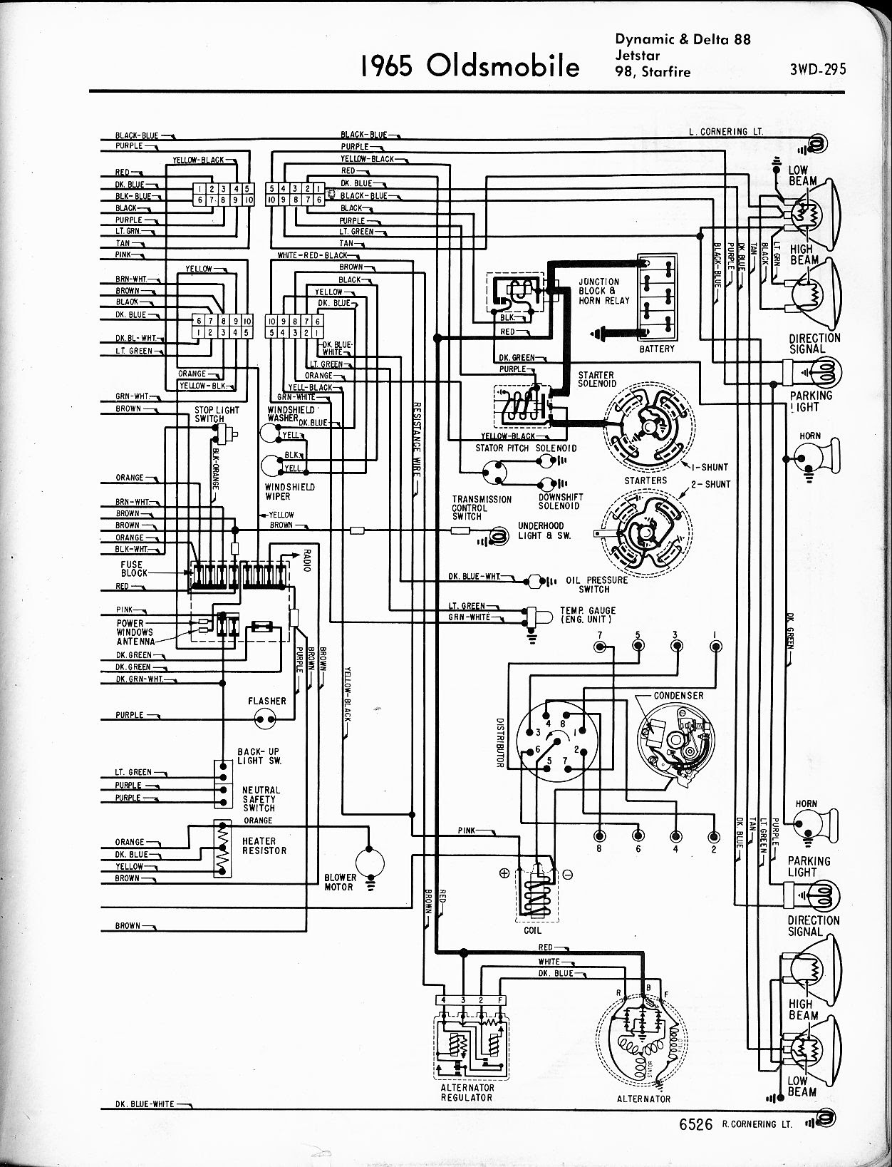 72 Old Cutlas Wiring Diagram