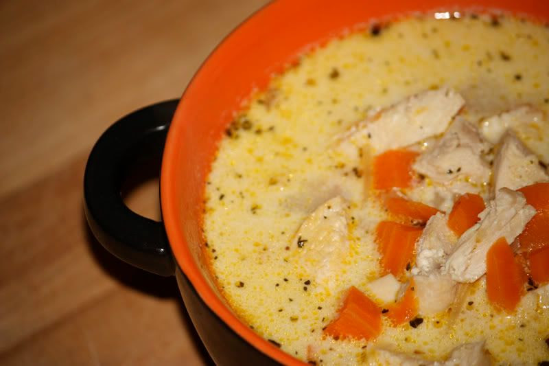 Coconut Ginger Chicken Soup