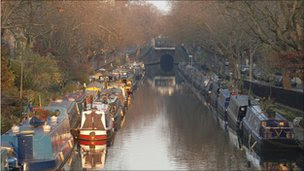 Little Venice on Regents Canal 