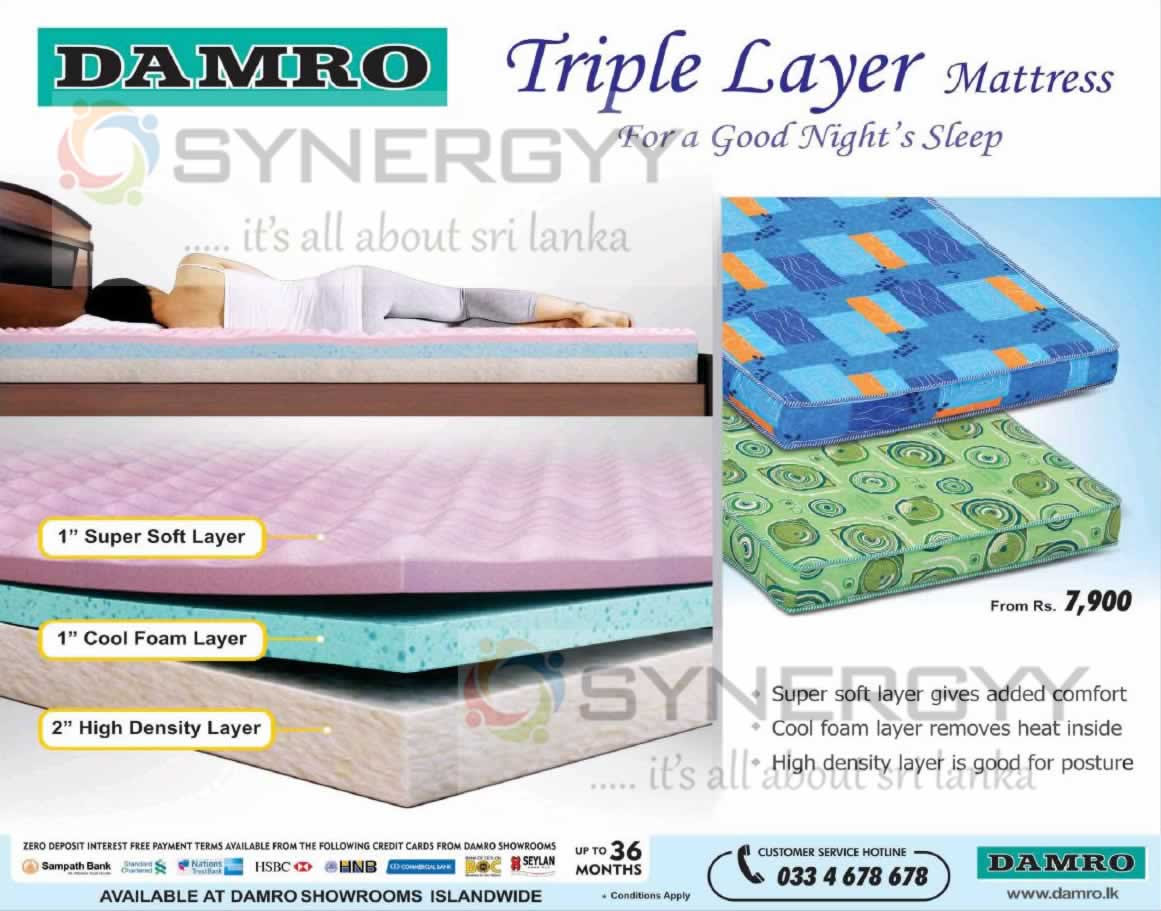 mattress price list sri lanka