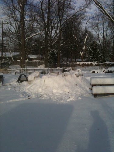Snow fort
