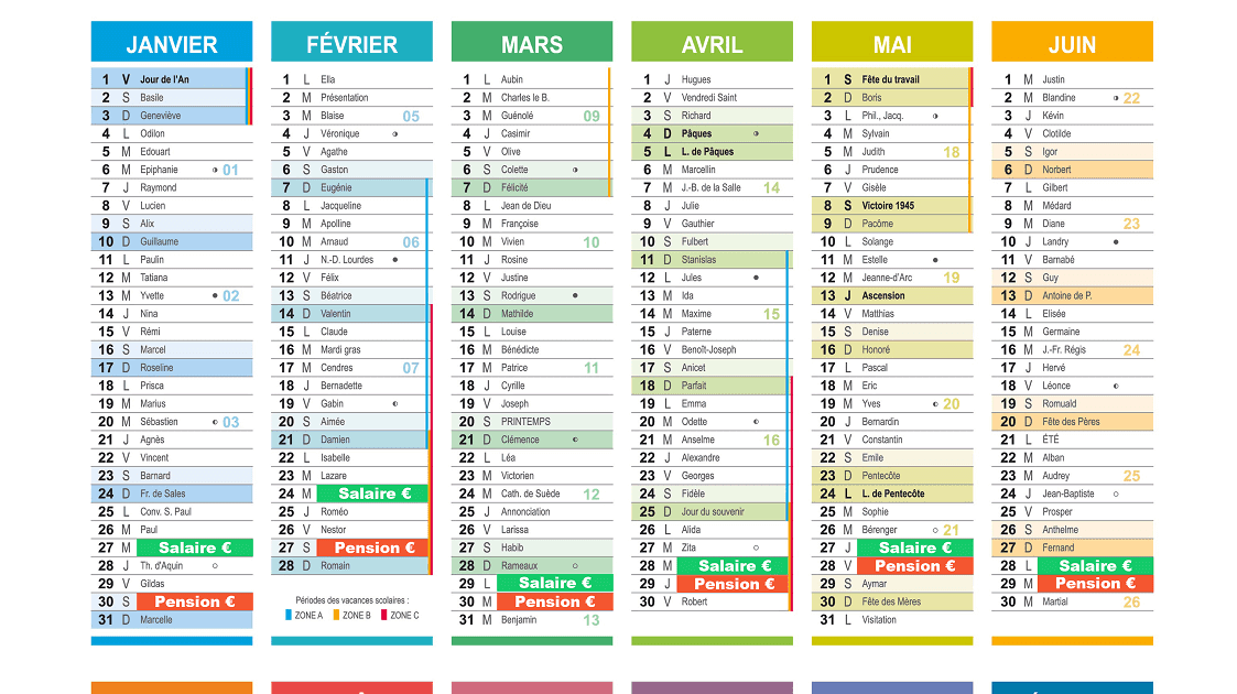 Calendrier Salaire Fonctionnaire 2021 Cf Crédits  Calendrier may 2021
